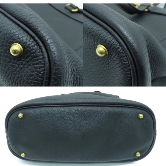 💎✨ LIKE NEW✨💎 3way business Gucci elegant tote crossbody LEATHER grainy - Picture 7 of 13